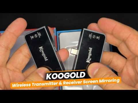 Wireless USB-C Transmitter and HDMI Receiver,Type-C to HDMI,4K Decode Input 1080P@60Hz Output