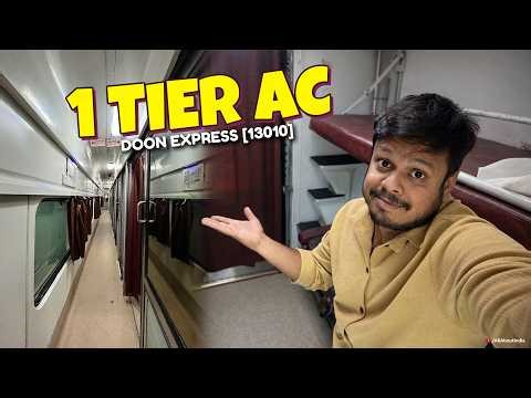 1 Tier AC Coach Reality || Journey to Ayodhya in DOON Express 13010 || All About India