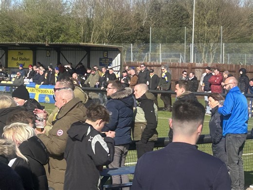 RECORD ATTENDANCE , FANTASTIC FOODBANK COLLECTION, BUT NO CIGAR | Carlton Town FC