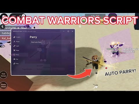 *OP* Combat Warriors Script - [ AUTO PARRY | AIMBOT | FLY | ESP | MOBILE/PC ]