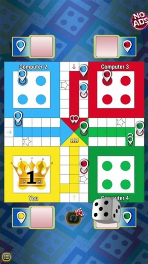 Ludoking Gameplay With 4 Computer Player #Ludoking #Ludokinglive