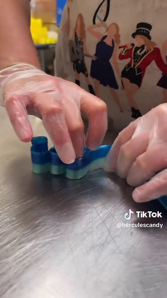 Delicious Ribbon Candy Making and ASMR Experience