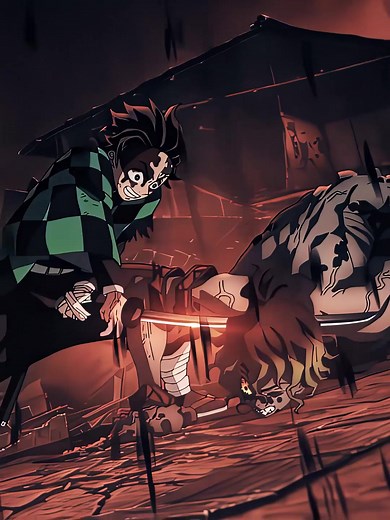 Epic Demon Slayer Tanjiro vs Gyutaro Anime Edit
