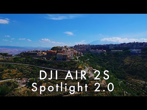 DJI AIR 2s Spotlight - a GREAT feature