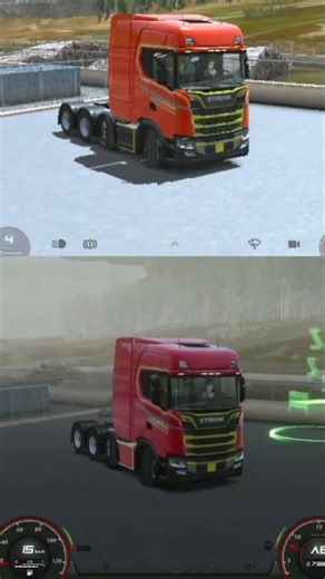 low vs ultra graphics test truckers of Europe 3
