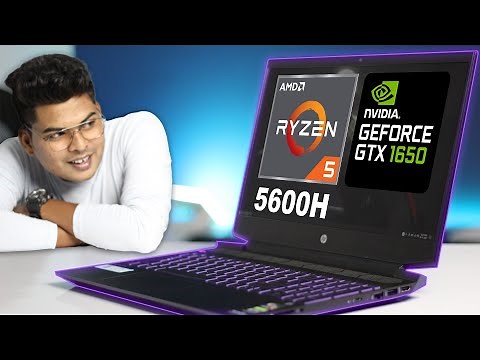 Beauty & Beast 😈 HP Pavilion Gaming Ryzen 5 5600H + GTX 1650 Review🔥 | Ryzen 5 5600H Laptop