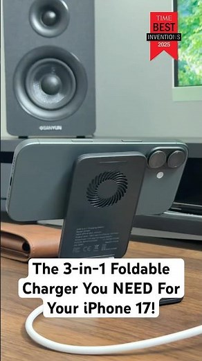 The 3-in-1 Foldable Charger You NEED For Your iPhone 17! #shorts #esrtech