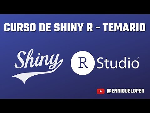 🚀 ¡Domina R Shiny en RStudio! Temario del Curso Completo para Crear Apps de Datos Interactivas