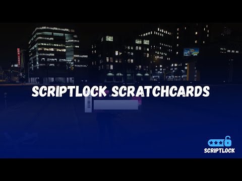 Scratchcards | FiveM Script | ScriptLock