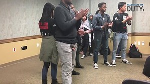 The days when pro Israel speakers were silenced on US campuses are over! On Wednesday May 10th, five reservists on Duty representatives were invited by Students Supporting Israel - SSI to speak at UC Irvine. SJP members arrived to the event. They were welcome by the Reservists on duty members which hoped to have a peaceful and healthy debate with them and answer their questions. It didn’t take too much time to understand that the SJP members only goal was to shut down the pro Israeli event and s