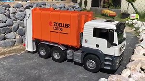 BRUDER TOYS MAN TGS truck ?NEW Garbage ?Cement mixer Crane✅
