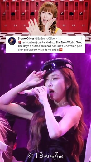 Bruno Oliver on Instagram: "COMEBACK OT9? | Jessica Jung surpreendeu ao apresentar vários singles do grupo Girls' Generation no primeiro show da sua turnê “Reflection” na Malásia, incluindo a versão demo de “Genie”! Essa é a primeira vez que a cantora apresenta músicas do grupo desde a sua saída da SM Entertainment em 2014, o que pode ser um sinal de um novo acordo entre a idol e a sua antiga empresa. Durante o show, Jessica fez um discurso relembrando de sua carreira: “Não é sobre apagar o pass