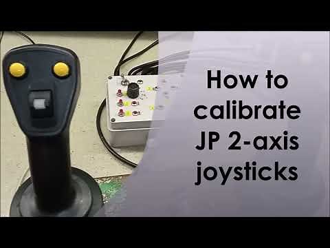 Calibration of JP PWM joysticks via SepSim