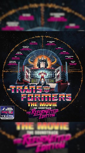 Transformers: The Movie Soundtrack Art