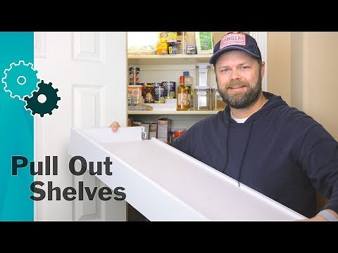 How to Make Pull Out PANTRY Shelves from IKEA Drawers Easy DIY IKEA Hack for Pantry Organization