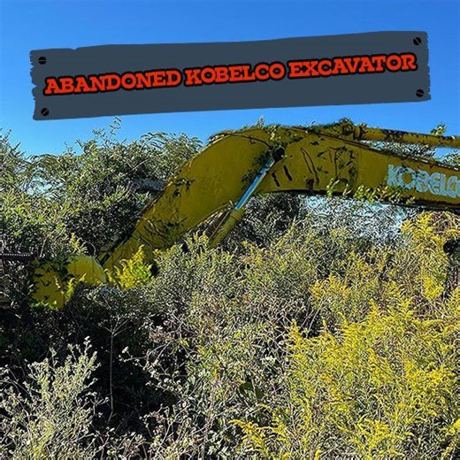 Can an abandoned excavator run after 17 years?