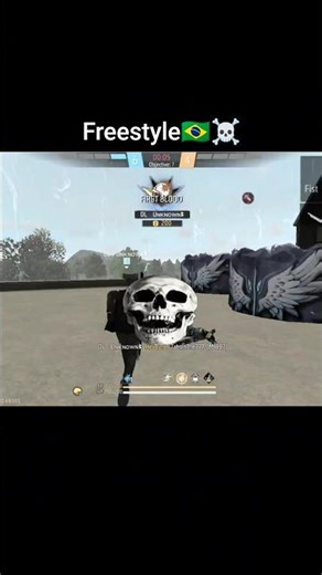 Freestyle gameplay🇧🇷☠️... #shorts #freefirehighlights #freefire #freefireshorts