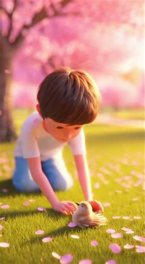 🌸 A Tiny Bird Finds a New Home 🐦💖 | Heartwarming Spring Short Film