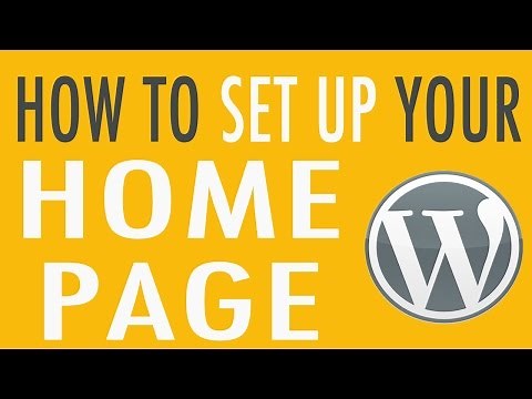 📌 How to Set Up Your Home Page or Post Page in WordPress