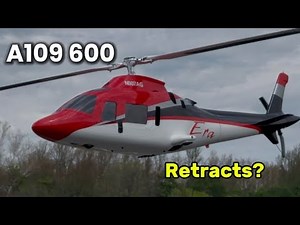 Roban A109 600 RC Helicopter Review | Retracts, LEDs & 6S Scale Flight