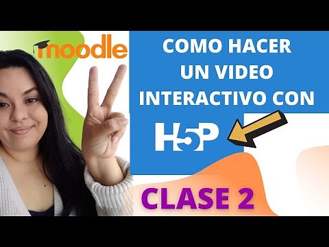 🌟COMO hacer un VIDEO interactivos con H5P en MOODLE