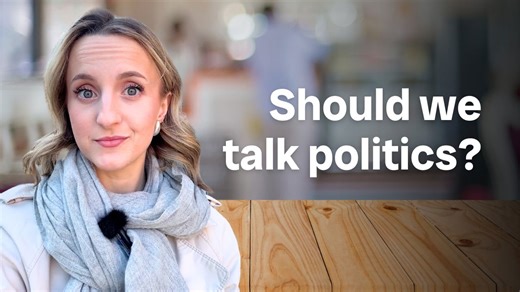 How to talk politics at the dinner table, or how to avoid it