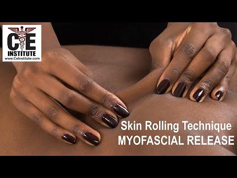Myofascial Release Opening Ritual: Skin Rolling Technique Instructor Demonstration