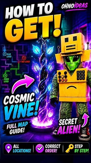 Sell Lemons Ufo KEY map+Cosmic vine location! #selllemons