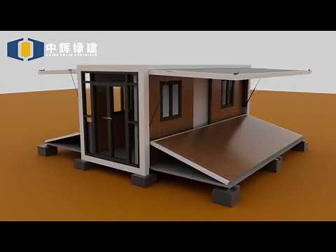 expandable house installation