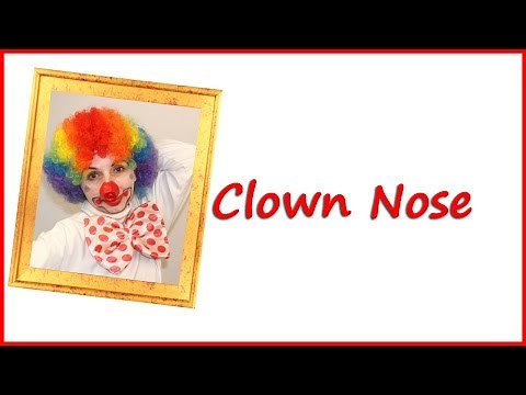 How to make a clown nose