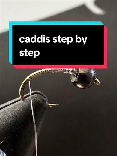 caddis pupa step by step. #flyfishing #flytying #flytyingtutorial #nymph #troutfishing @semperfli @stonfoflyfishing