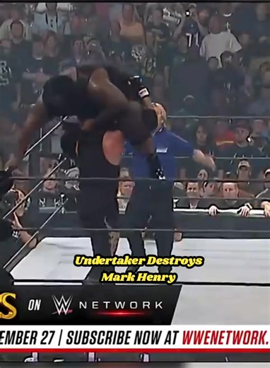 The Dead Man Undertaker Destructive Power Attitude That Destroys The Strongest Wrestler of WWE Mark Henry 🔥💪! #TheUndertaker #WWELovers Aesthetic Edits | Aesthetic Edits