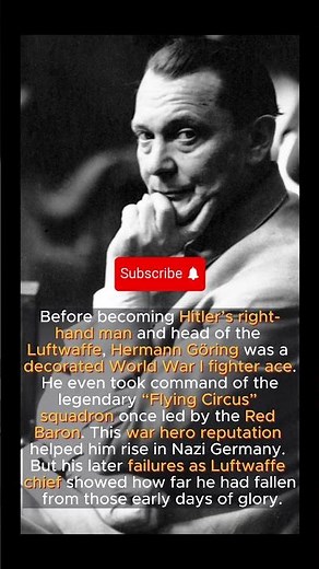 How did Hermann Göring Fall From Grace? #historyshorts #ww2