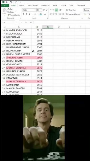 Remove Duplicates in Excel Instantly 🤯🔥🤫 | Clean Data in Seconds. remove duplicates in excel #Excel