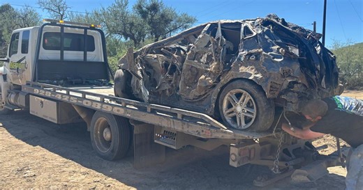 Crews discover two cars buried in Globe-Miami flood debris