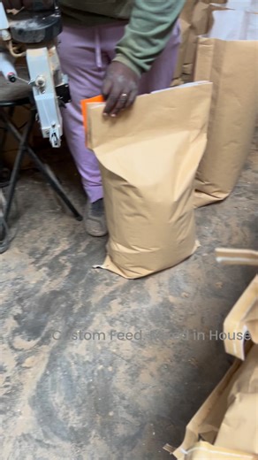 Custom feed, made right here. Mixed, measured, and sewn shut — ready for your operation. 📍 Colony Ranch Supply Tennessee Colony, TX | Colony Ranch Supply