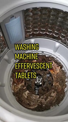Washing Machine Effervescent Tablets - Clean Your Washer Easily