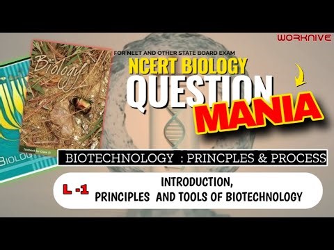 Biotechnology - principle and processes l introduction , principle and tools of biotechnology l #ne