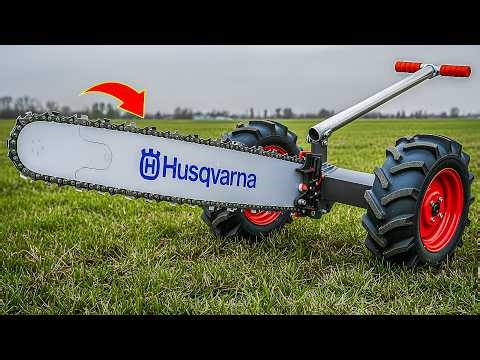 Millions of farmers will be shocked by this crazy idea! Turning chainsaw into a million-dollar tool