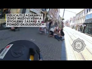 Záchrana života na Obchodnej ulici