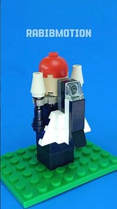 Building a LEGO Micro Spaceship Shuttle! 🚀 | #lego #stopmotion #legostopmotion