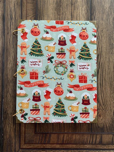 Refillable Christmas Notebook - Etsy