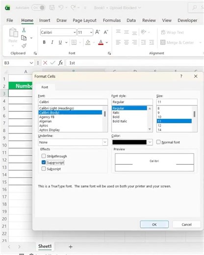 Update the position automatically in excel with one formula