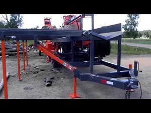 Multitek 2025xp ss Firewood Processor with 48" Circular Saw