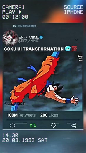 Goku UI Vs Kakumei #dbs #dbz #anime #shorts