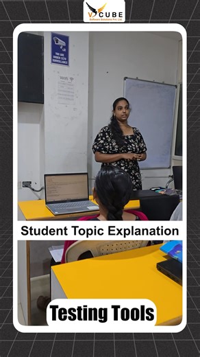 V Cube Software Solutions | 𝐓𝐞𝐬𝐭𝐢𝐧𝐠 𝐓𝐨𝐨𝐥𝐬 𝐓𝐨𝐩𝐢𝐜 𝐏𝐫𝐞𝐬𝐞𝐧𝐭𝐚𝐭𝐢𝐨𝐧 🎤 | 𝐒𝐭𝐮𝐝𝐞𝐧𝐭 𝐄𝐱𝐩𝐥𝐚𝐢𝐧𝐬 𝐰𝐢𝐭𝐡 𝐑𝐞𝐚𝐥-𝐓𝐢𝐦𝐞 𝐄𝐱𝐚𝐦𝐩𝐥𝐞𝐬! Watch as our student confidently explains manual &... | Instagram