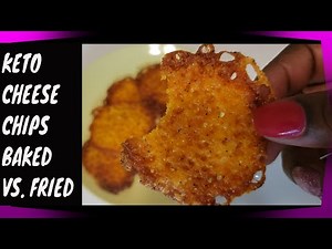 How to Make Baked Keto Cheese Chips! Great Crispy Snack! Easy Breezy Recipe!