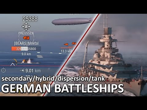 How Do You Build Your German Battleships? - World of Warships