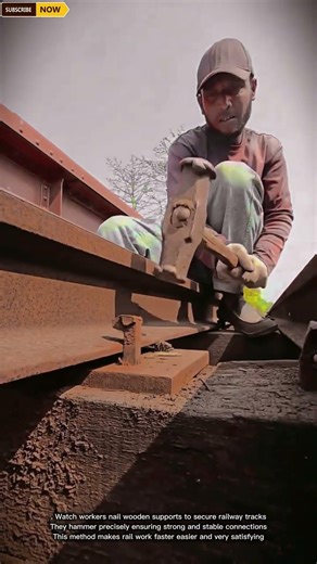 Secure Rail Tracks Faster With This Powerful Nailing Method!