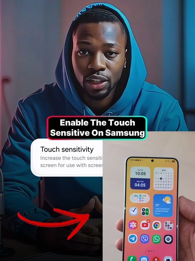 Enable Touch Sensitivity on Samsung Devices